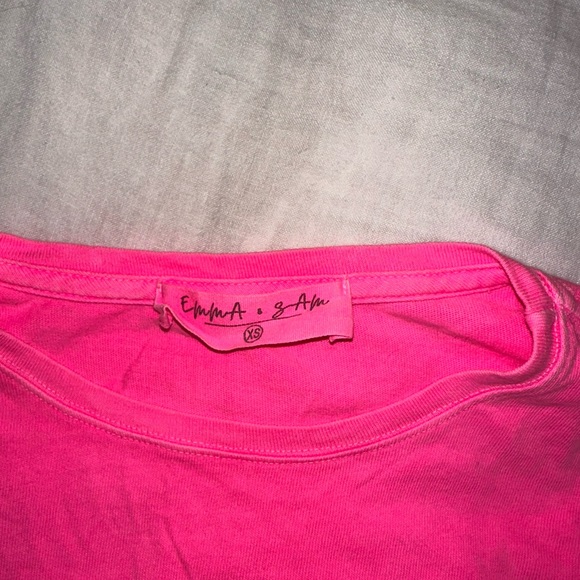 neon pin xs emma & sam/ LF crop top - Picture 2 of 3